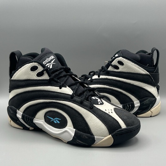 Reebok Other - Reebok Shaqnosis Black White Retro Basketball - Youth Size 6 Women's Size 7.5